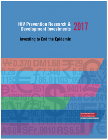 HIV Prevention Research & Development Investments 2017